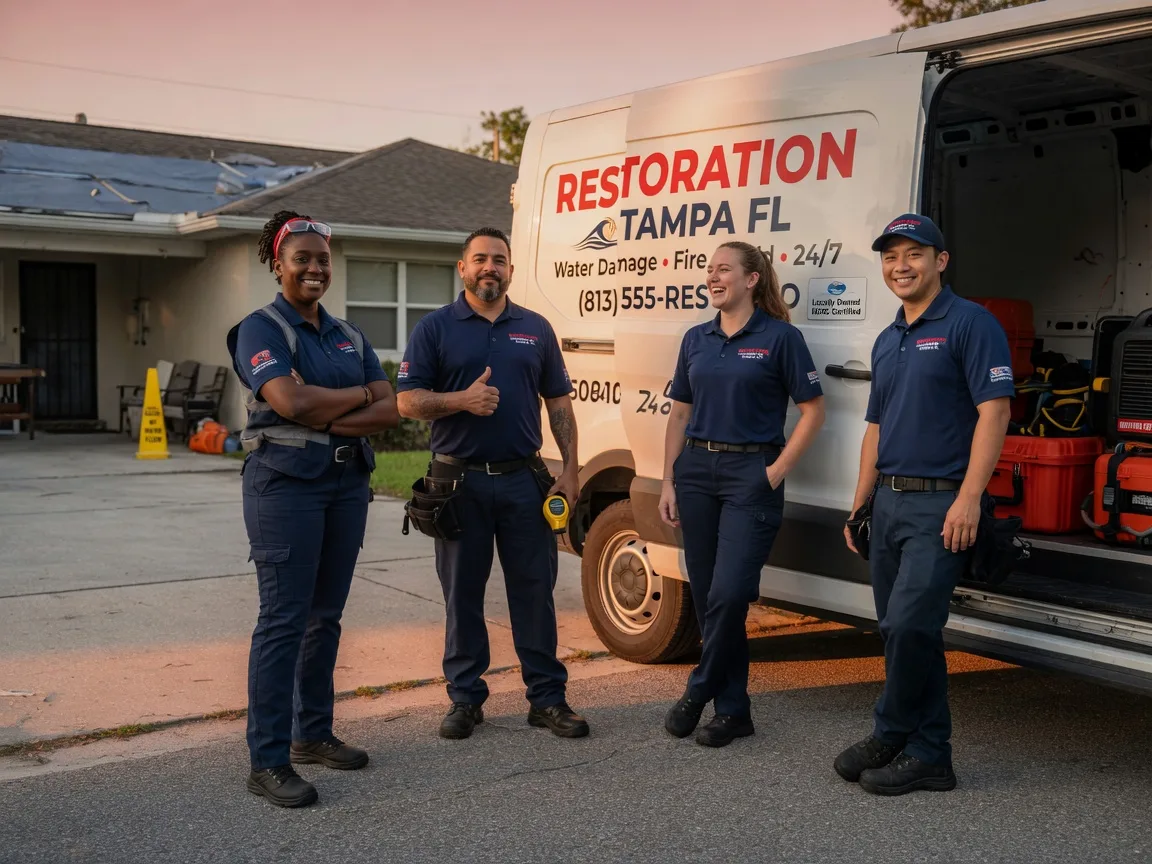 Water Damage Restoration company in Bloomington, TX