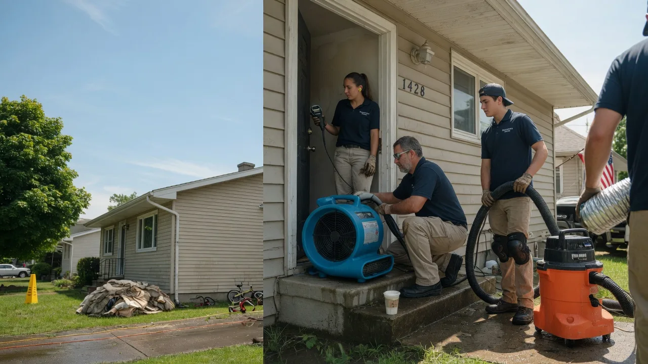Water Damage Restoration in Bloomington, TX near me